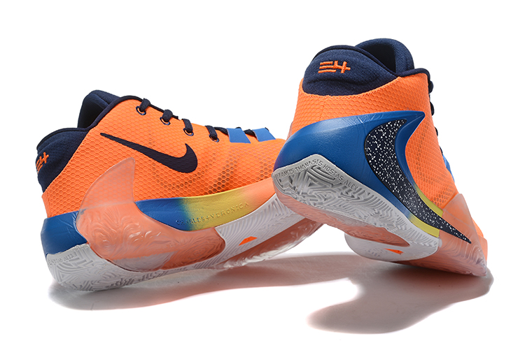 Nike Air Zoom Freak 1 Shoes Blue Orange